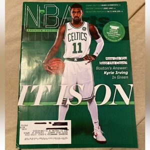 Sports Illustrated Magazine - October 2017 - Kyrie Irving - Boston Celtics NBA